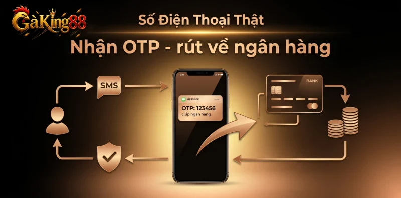 Đăng Ký GAKING88 - Hướng Dẫn Và Lưu Ý Khi Chơi Game 3 Đăng ký GAKING88 bằng số điện thoại thật để nhận OTP và rút về ngân hàng