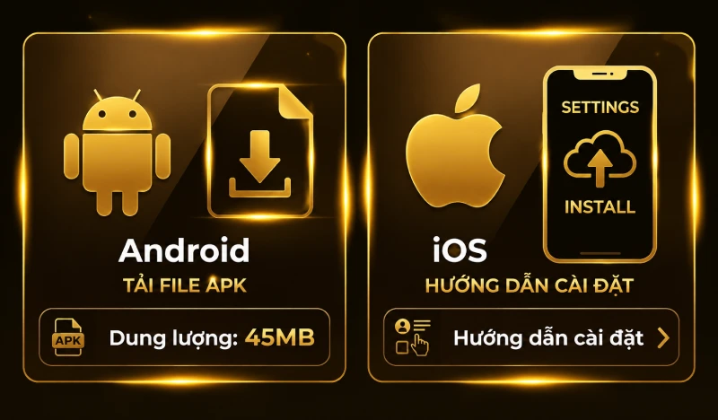 Tải app GAKING88 file APK cho Android và bản cho iOS